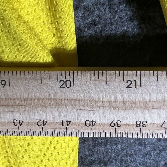 Adidas Michigan Wolverines Track Jacket Mens Size‎ L Full Zip Yellow Blue - Picture 7 of 9